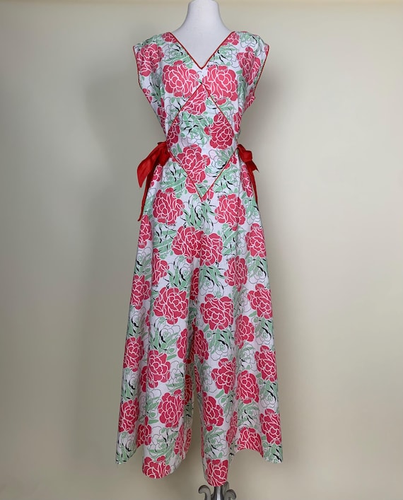 1930s Wide Leg Beach pajamas / 1920s Overalls / 3… - image 5