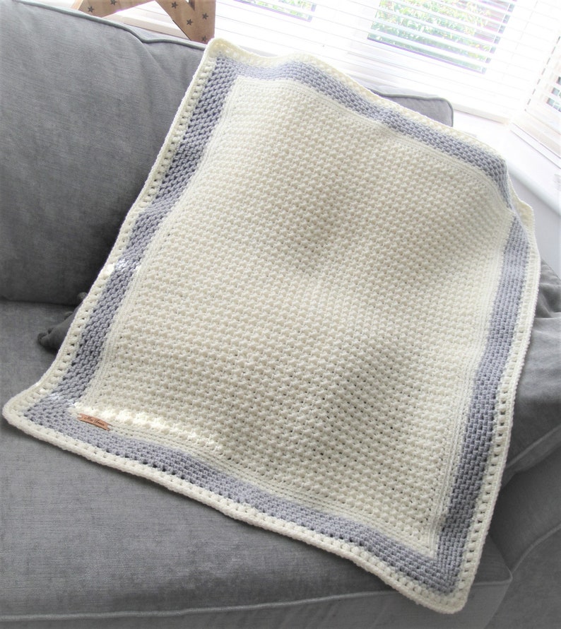 grey cot blanket