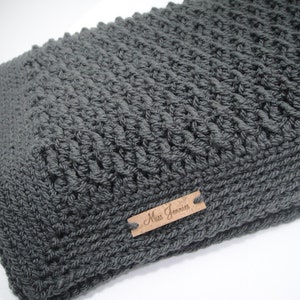 PDF Waterfall Crochet Blanket Pattern, Blanket Pattern, Afghan pattern, Alpine Stitch, Easy Pattern image 5