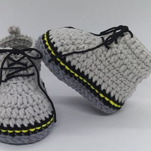 DM style baby booties, Crochet booties, Docmartin boots