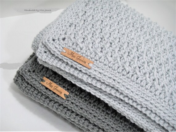 grey cot blanket