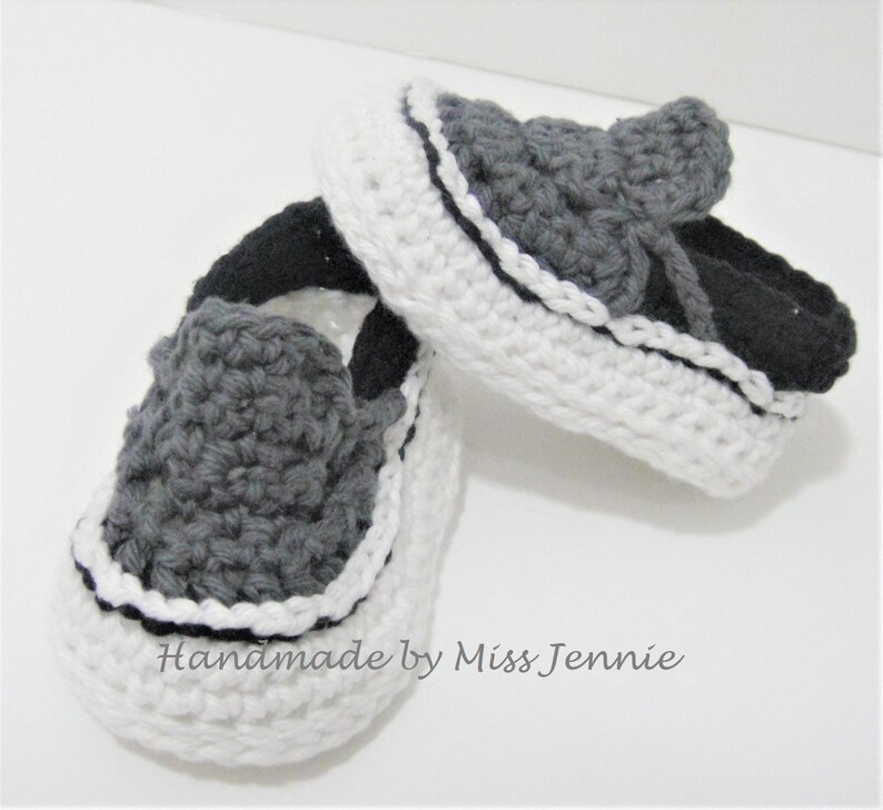 crochet baby boy shoes