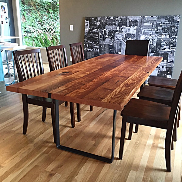 Reclaimed Wood Table Etsy