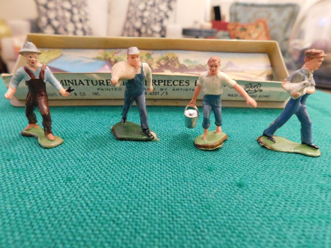 Mini Masterpiece Marx Toy Farmers Etsy