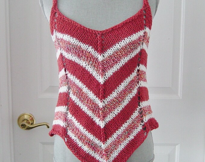 Heidi Knit Top in Coral