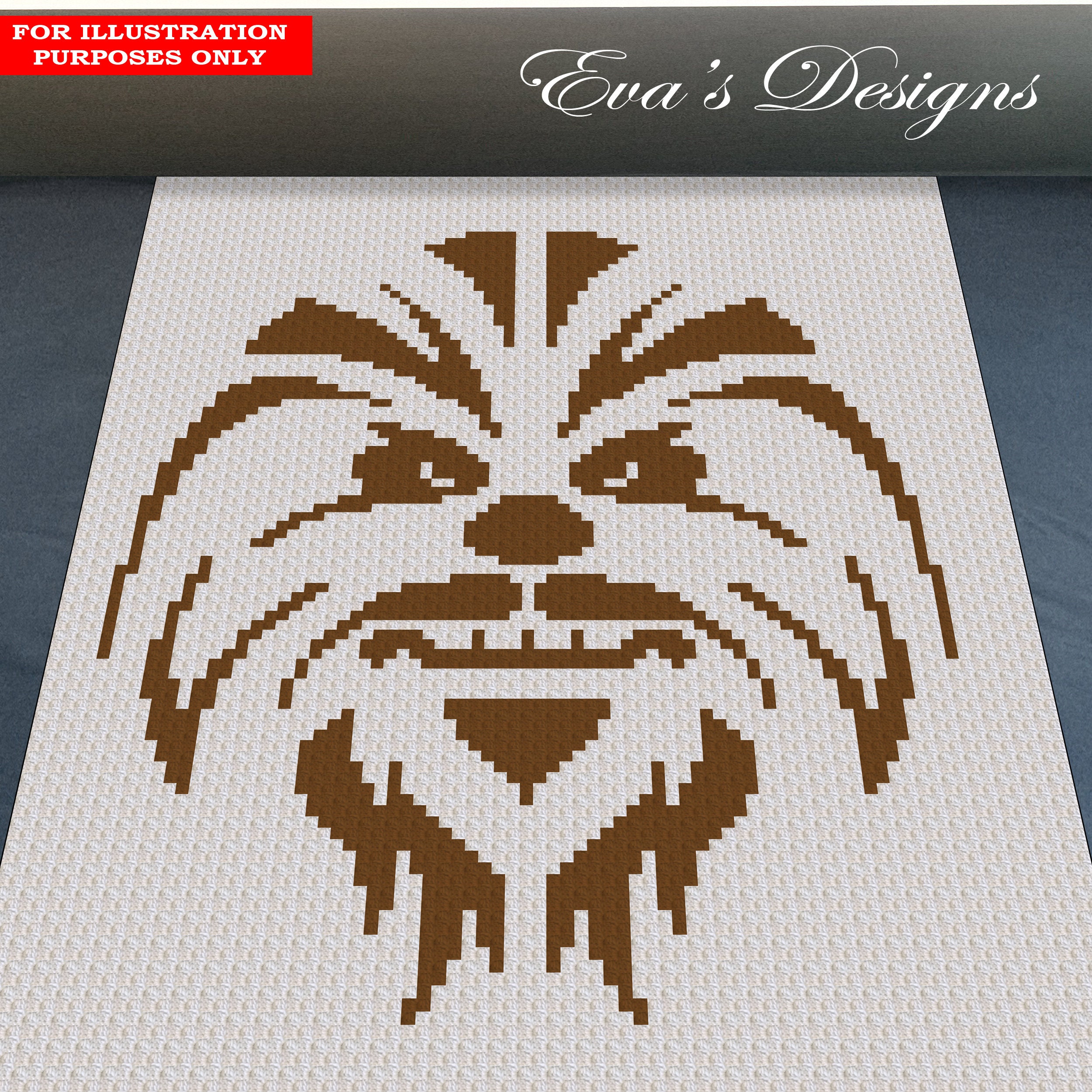 Eva's Designs: Star Wars CHEWBACCA crochet blanket | Etsy