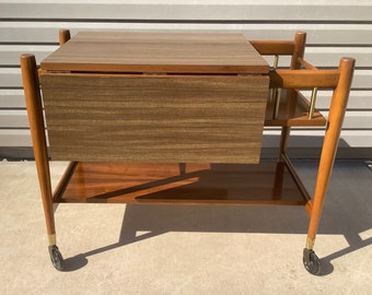 Mid Century Modern Bar Cart