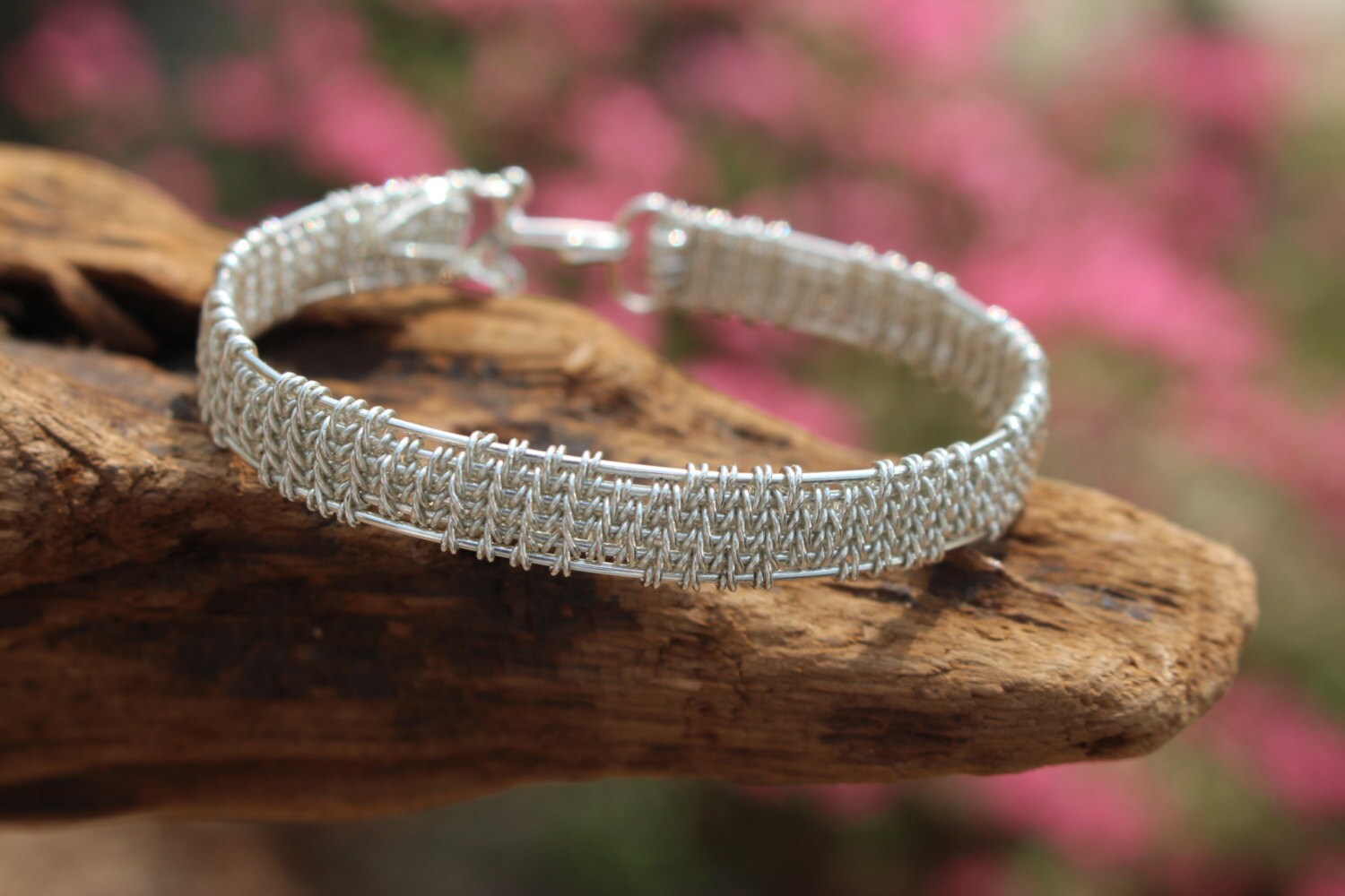 Flexible silver best sale bracelet