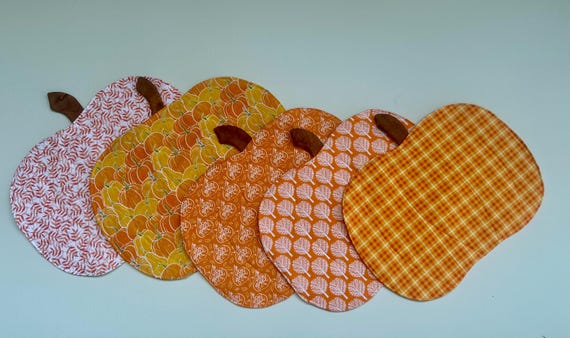 Pumpkin Placemat, Jack-o’-lantern Placemat