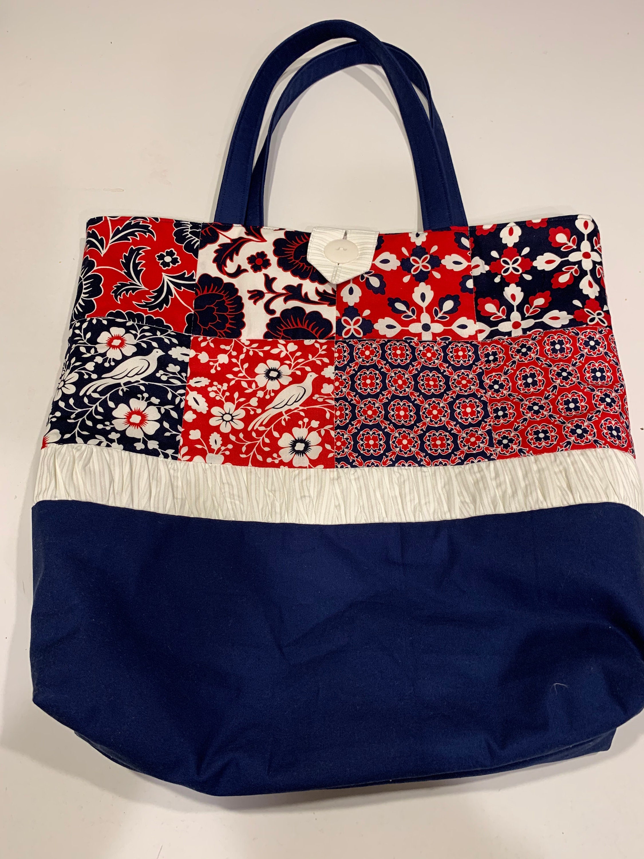 Red White and Blue Multi-use Tote Bag