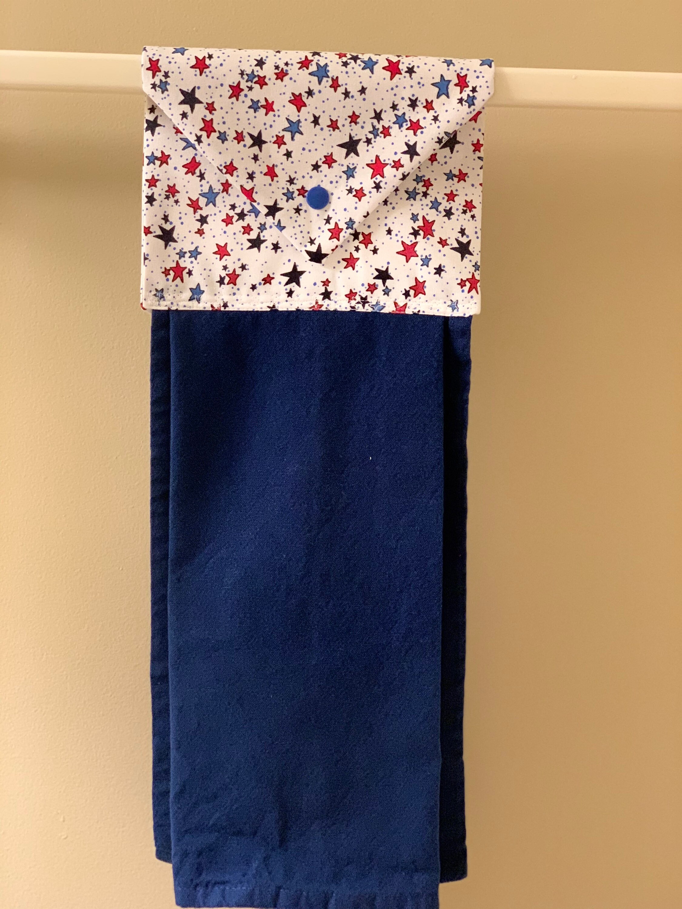 Decorative Kitchen Hand Towel with Snaps