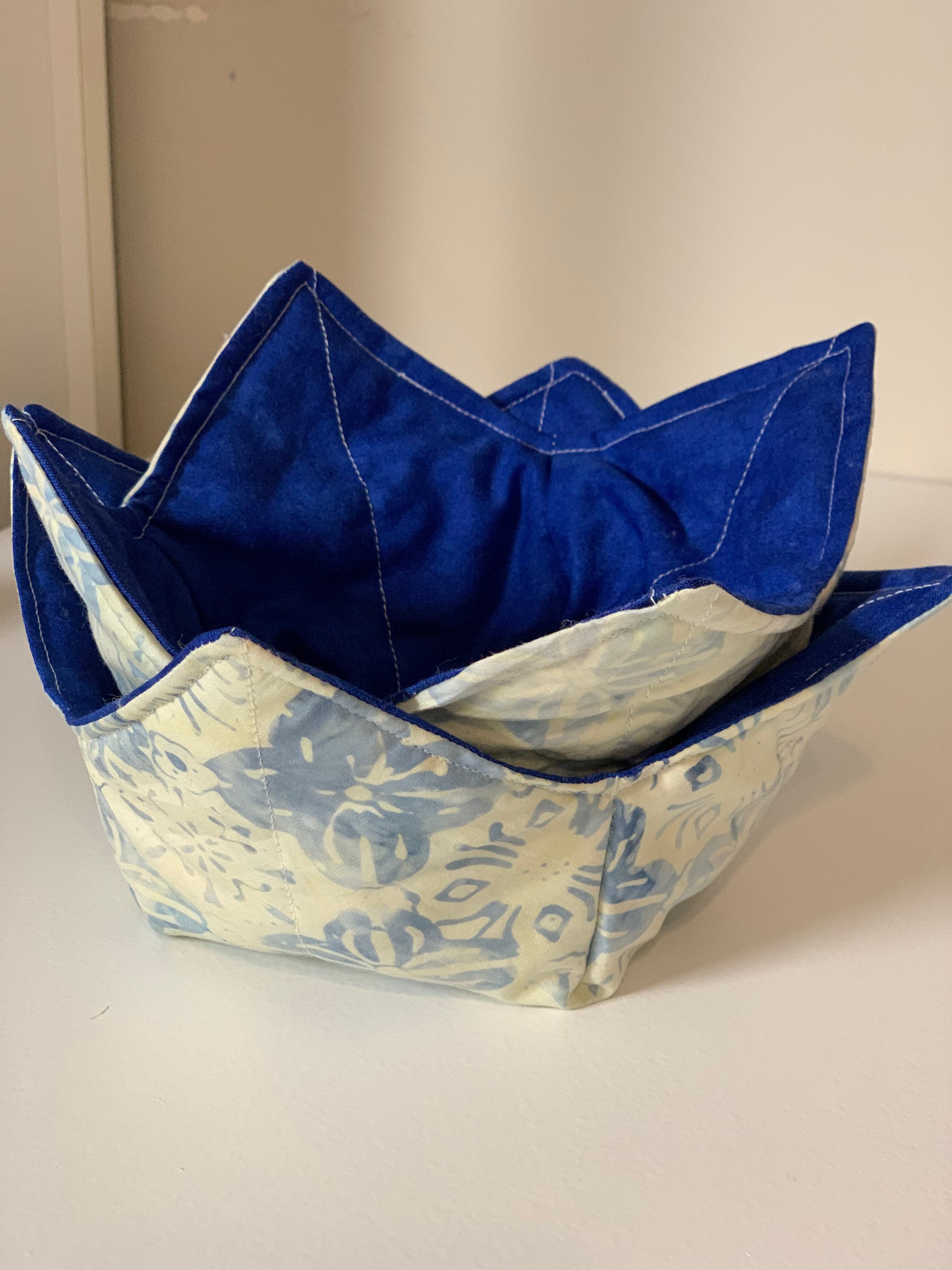 Quilted Bowl Holder Coozie, Set of 2