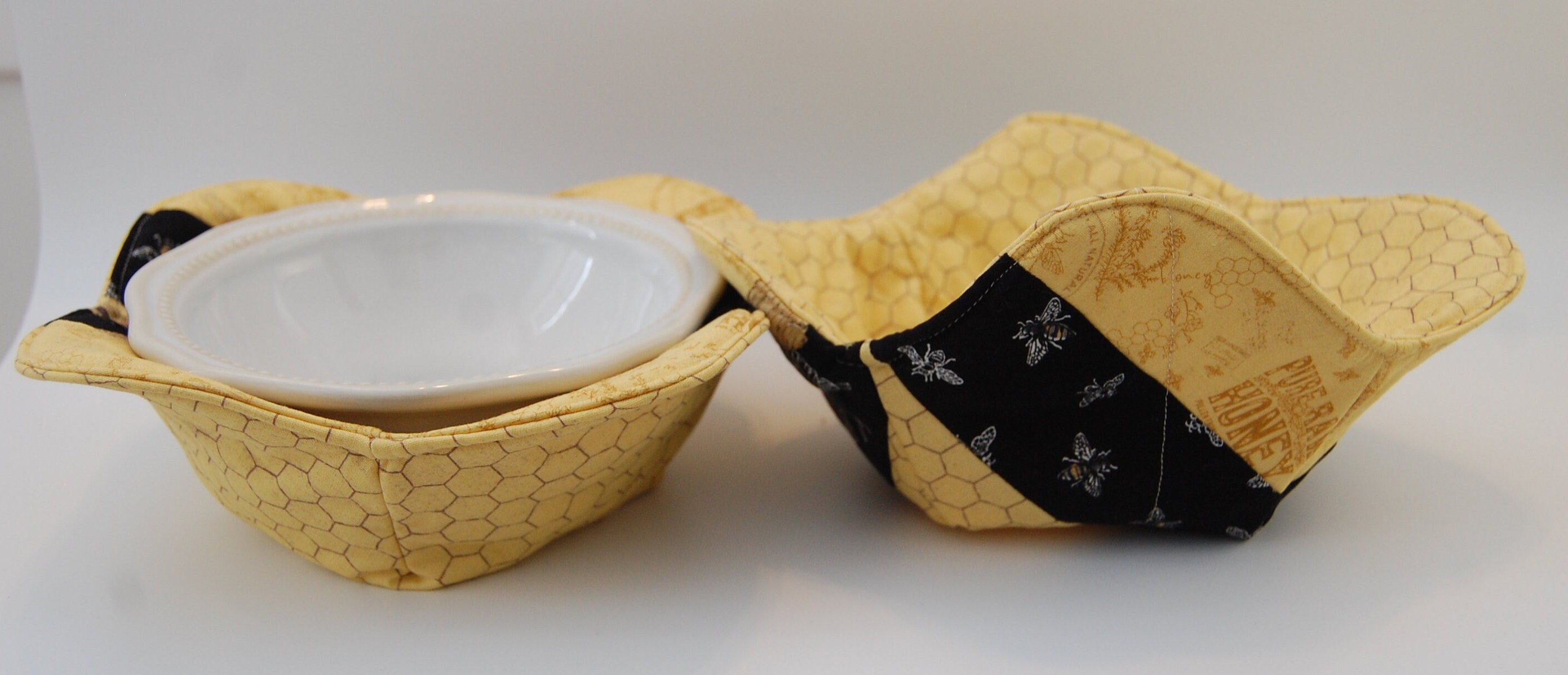 Quilted Bowl Holder Koozie Set of 2