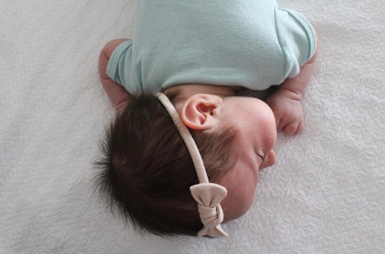 newborn knot bows Fabric knot bows Baby knot headbands baby knot headband Soft knot bows baby Knot bow headbands baby knot bows
