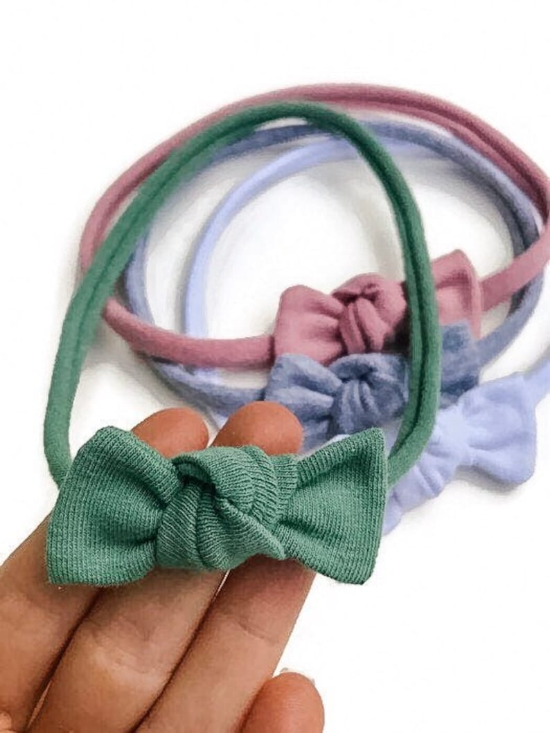 newborn knot bows Fabric knot bows Baby knot headbands baby knot headband Soft knot bows baby Knot bow headbands baby knot bows