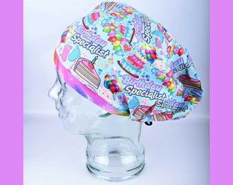 Scrub Cap : Labor and Delivery, NICU, Baby Nurse, L&D, Obstetrics, OBGYN, Surgery Tech