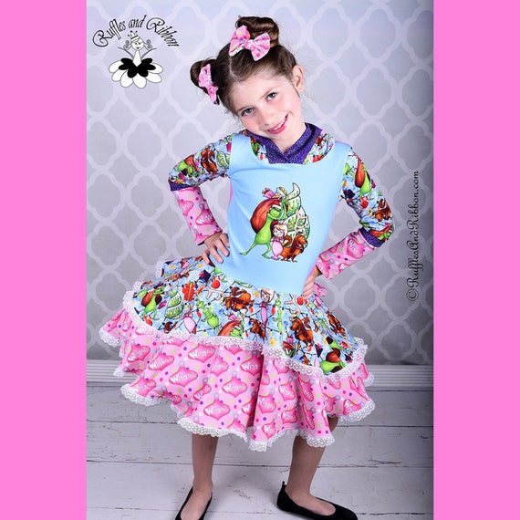 girls size 8 christmas outfit