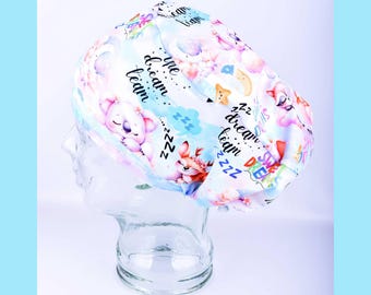 Scrub Cap : Anesthesia, Sweet Dreams, Nap, CRNA, Anesthesiologist, Anesthesiology, Sedation