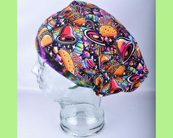 Scrub Cap : Tacos, Cinco De Mayo, Hispanic, Mexican, Funny, Food