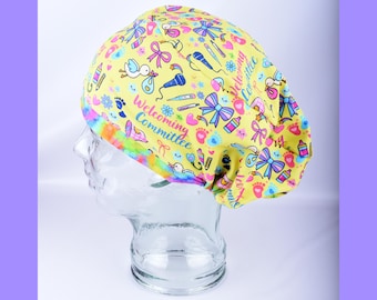 Welcoming Committee Scrub Cap | Labor and Delivery, Obstetrics, NICU, L and D, OBGYN