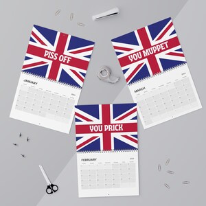 Rude Calendar - Etsy