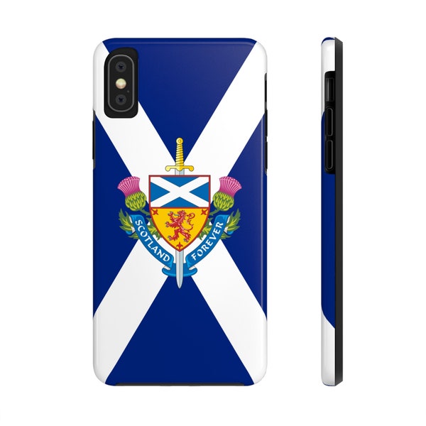 Scotland Flag Tough Phone Cases, Scotland Flag Phone Case, Scottish Flag Phone Case, Scotland Forever Phone Case
