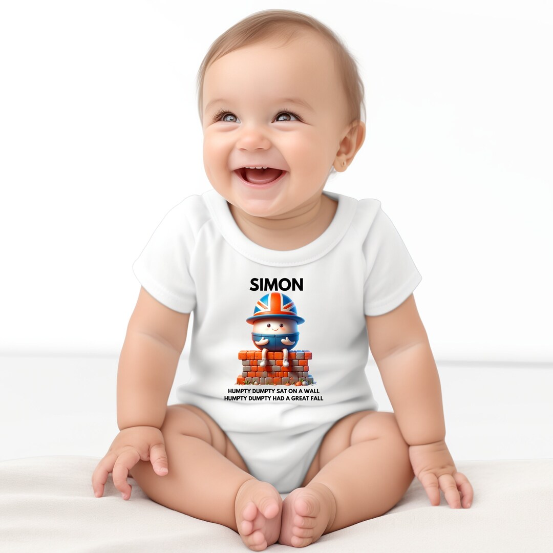 Personalized British Humpty Dumpty T Shirt, Kids Shirt, Cute British ...