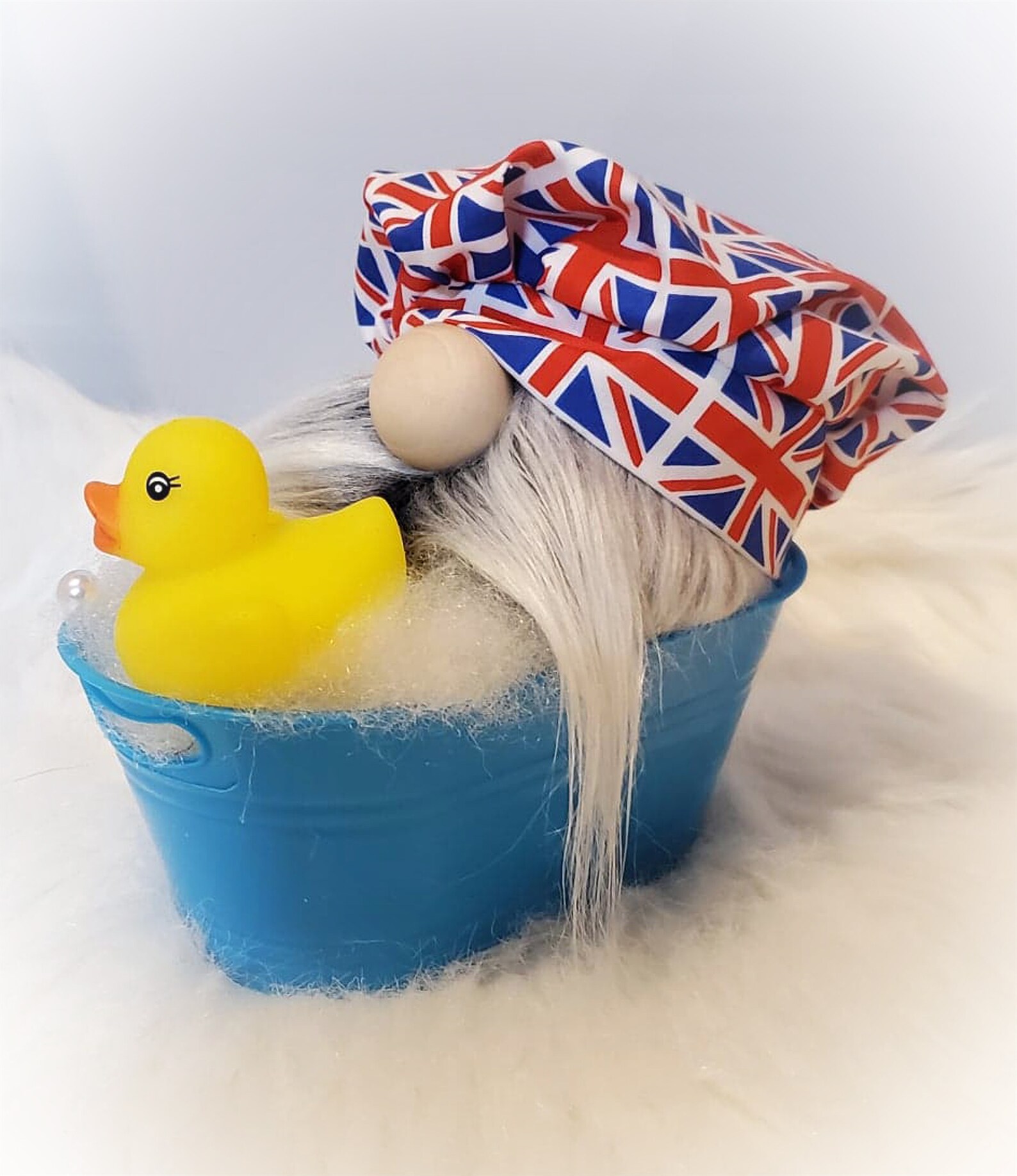 Union Jack Bath Time Bath Tub Themed Handmade Gnome Nordic Etsy