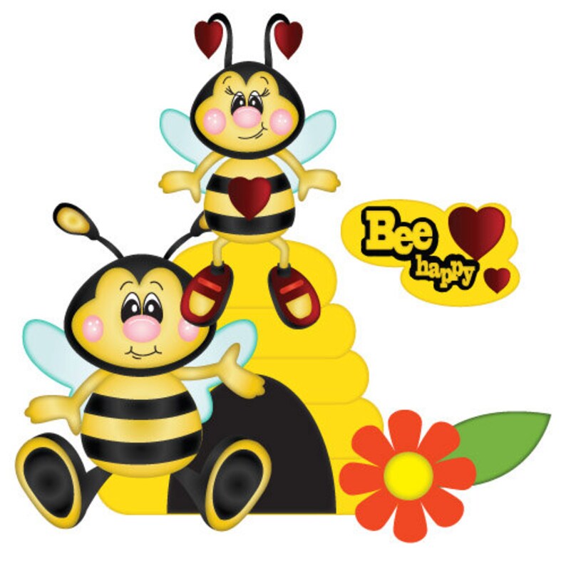 Download SVG cutting File Bumble bee hive honey Instant download ...
