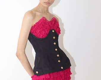 1989 Jean Paul Gaultier Cupless Corset