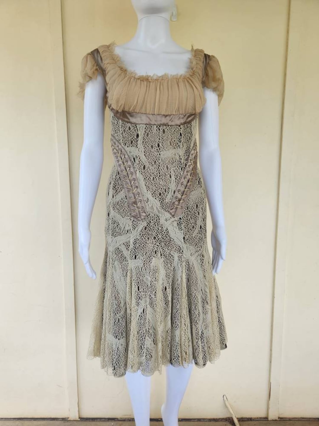 Ragamuffin Girl ICKIE FASHION両A面レア Alexander Mcqueen Cocktail Dress, A/W 2002