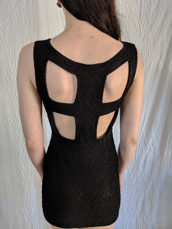 Opening Ceremony cut out dress + Cardigan