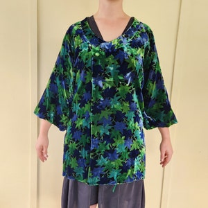 1980s velvet opera coat Japanese made.