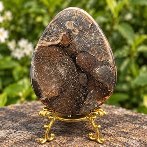 Natural Septarian Egg