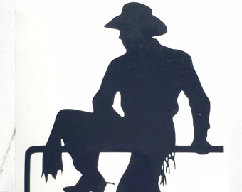 DIY Cowboy Vinyl Decal