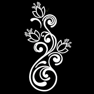 DIY Vinyl Decal, Accent Scrolls