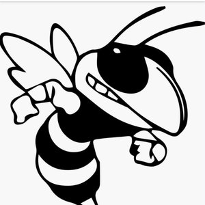 DIY Killer Bee Vinyl Decal, Fist Showing, Laptop, Tablet Decal, Car Window Vinyl Decal, Drinkware Decal, Yeti Cup Decal Cell Phone