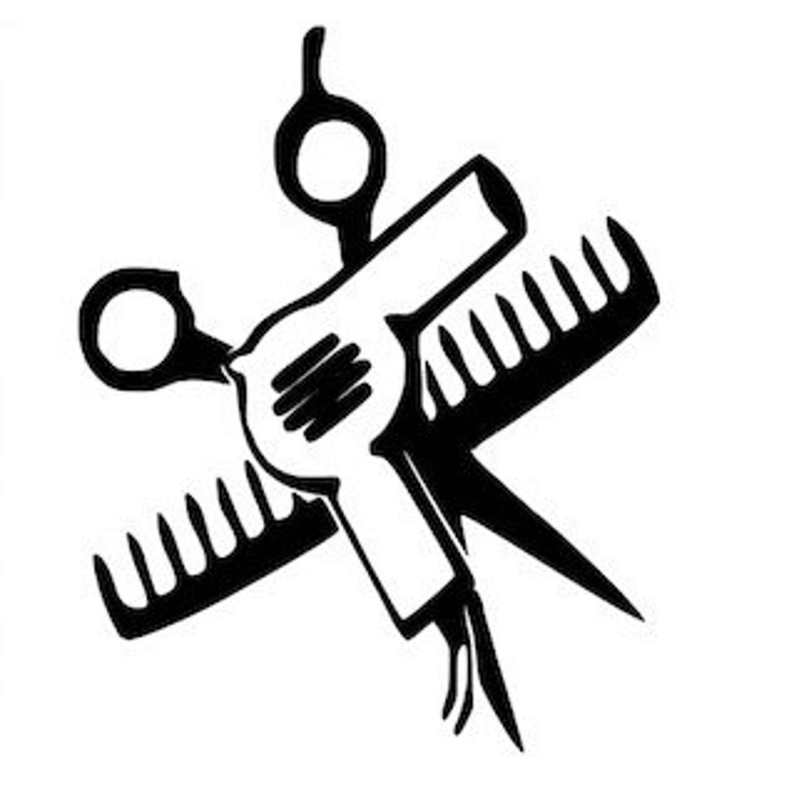 DIY Blow Dryer Scissors Comb Laptop Decal Tablet Decal Etsy