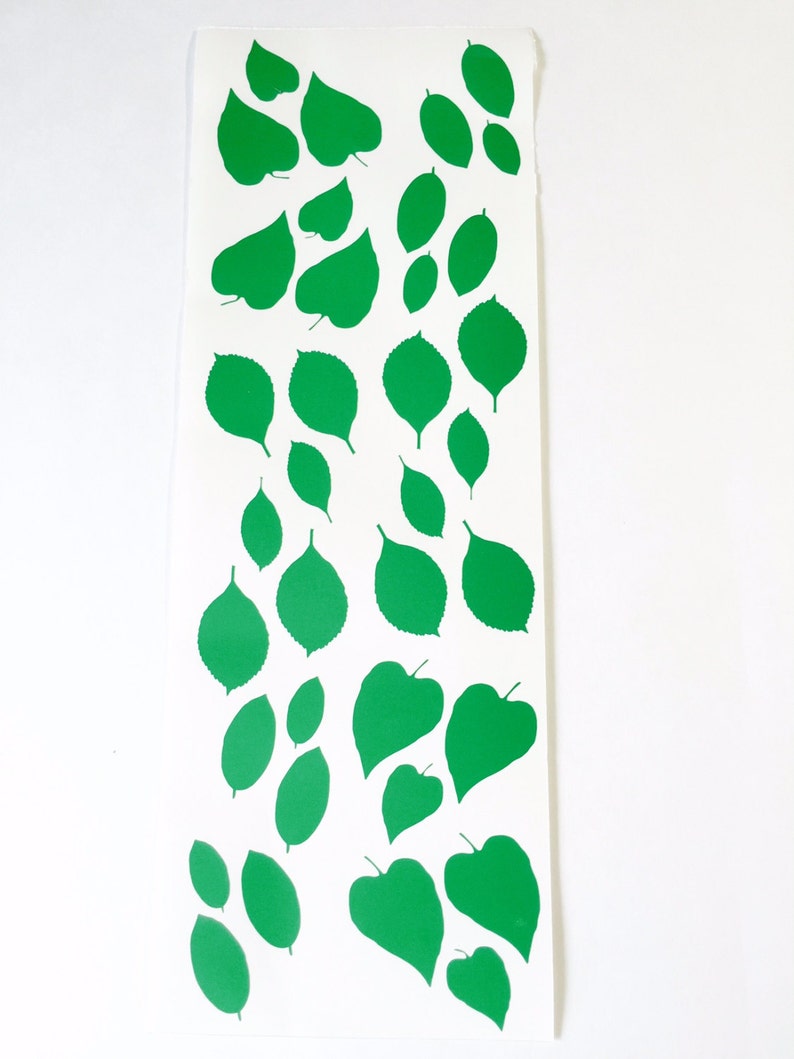 Peel and Stick Vinyl Leaves for Your DIY Projects Etsy
