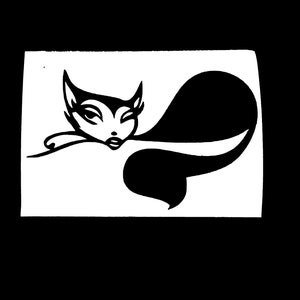 DIY Sexy Feline Cat Vinyl Decal image 1