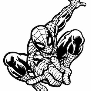 DIY Spider-Man Vinyl Decal