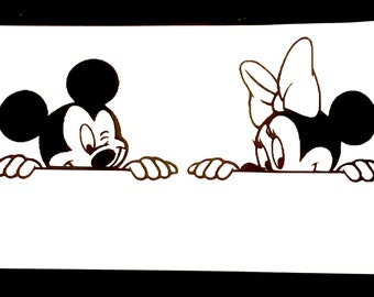 Peek a Boo Car Decal - Etsy