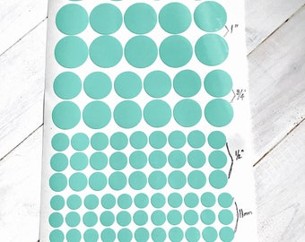 Pick Your Color DIY Peel and Stick Vinyl Dots for your DIY Projects