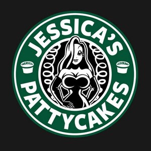 DIY Jessica's Pattycakes Vinyl Decal, Famous Cartoon Character, Laptop Decal, Tablet Decal, Car Window Decal, Stainless Steel Cup Decal