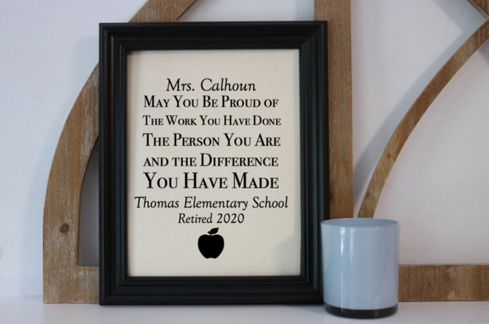 Teacher Retirement Print Principal Retirement Gift - Etsy