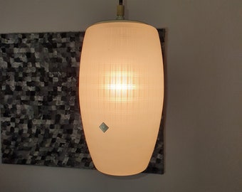 Doria Mikado Lamp 60s vintage glass mid century lamp pendant light