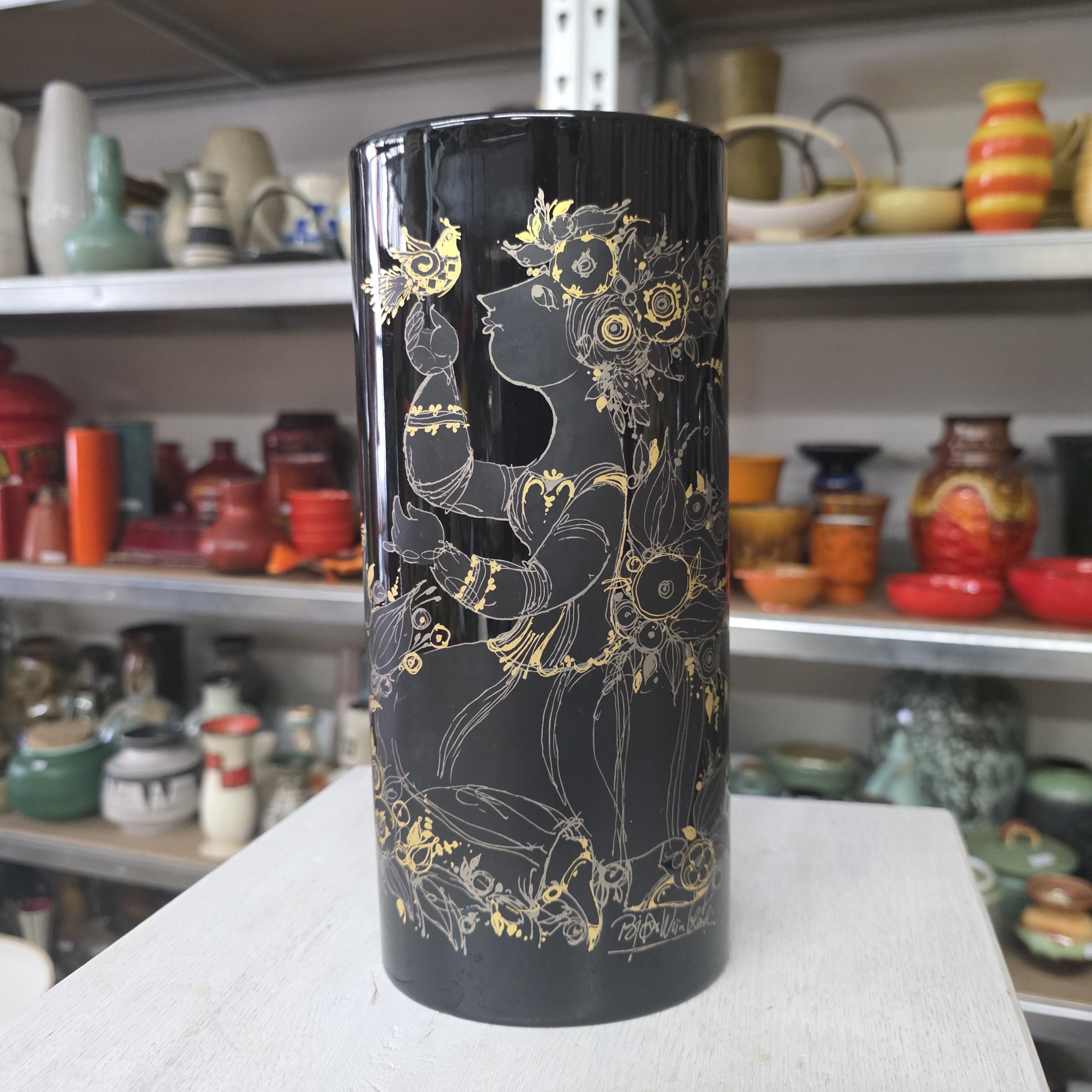 Rosenthal noire vase
