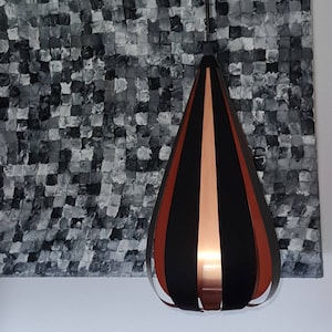 Werner Schou luminária pendente de cobre design vintage