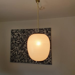 Doria Mikado Lamp 60s vintage glass mid century lamp pendant light