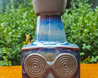 Einar Johansen Spiral Vase 3453 soholm stentoj mid century pottery